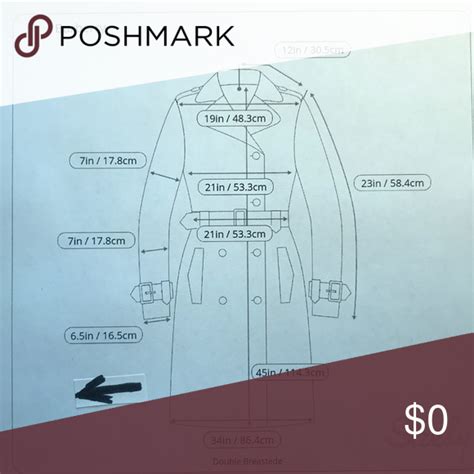 plastic trench coat burberry|Burberry trench coat measurement chart.